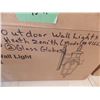 Image 3 : lot of 4 glass globes for outdoor wall lights