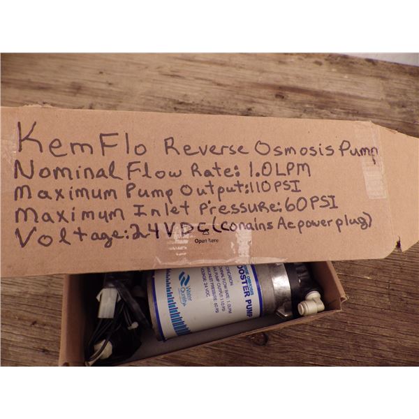 kem flow reverse osmosis pump