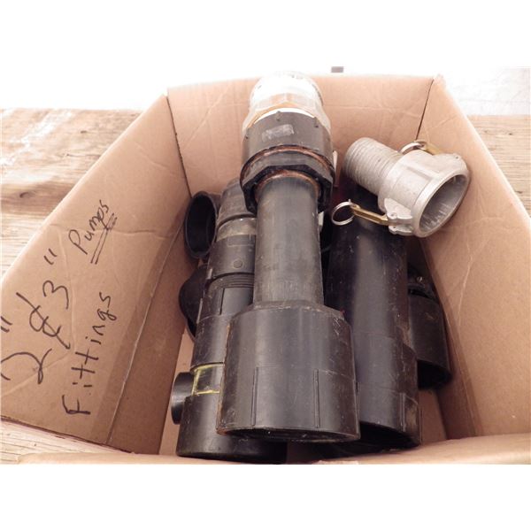 two and three inch pump fittings