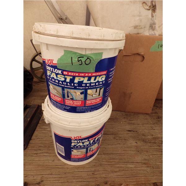 fast plug hydraulic cement