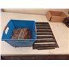 Image 1 : strip nails for air nailer and cast metal grate