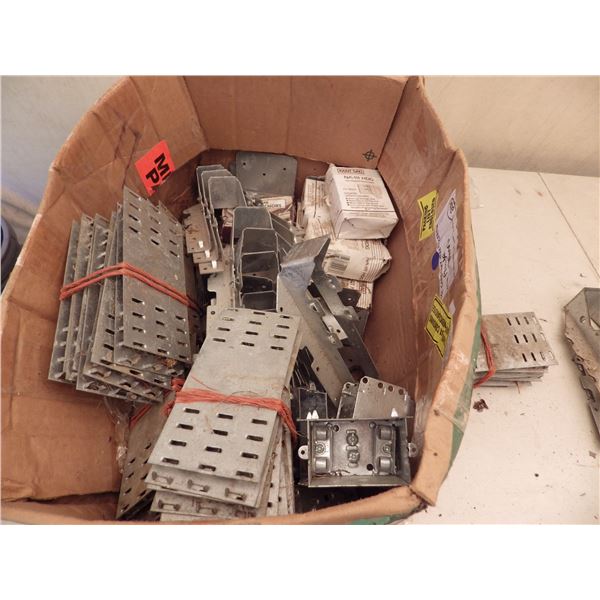 joist hangers, electrical boxes etc
