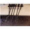 Image 3 : lot of garden torch stands