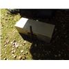 Image 1 : aluminum carrying box was used to go in receiver hitch for extra storage