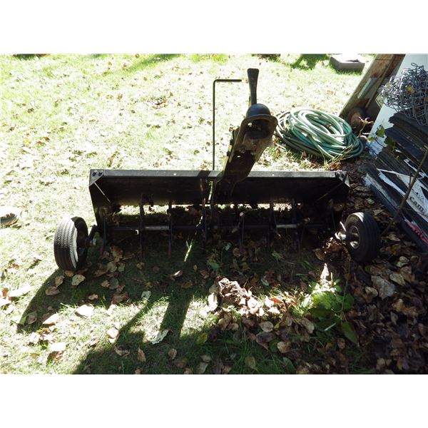 towable lawn aerator