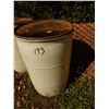 Image 1 : 45 gallon plastic drum