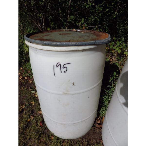 45 gallon plastic drum