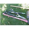 Image 3 : axe, Short handled spade, Sledgehammer and hedge trimmers