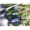 Image 5 : garden weasel, Rake, Two round mouth shovels , snow shovel
