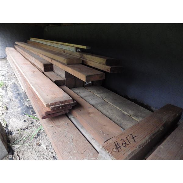 Patio deck boards quantities and measurements in picture
