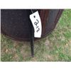 Image 4 : shop built lawn fire pit using dryer tub has metal topper