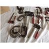 Image 2 : bar clamps and C clamps