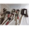 Image 3 : bar clamps and C clamps