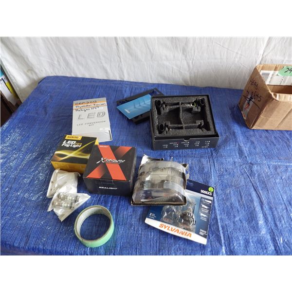 LED vehichle lights etc