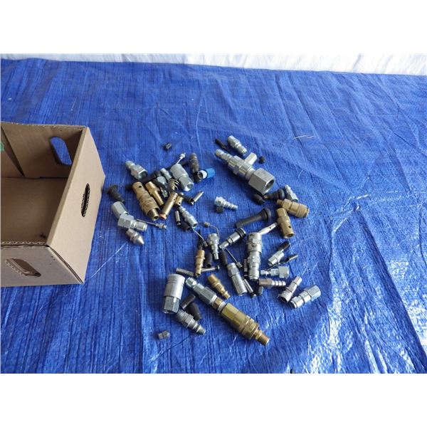assorted air hose fittings