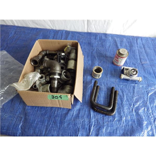 black iron pipe fittings etc