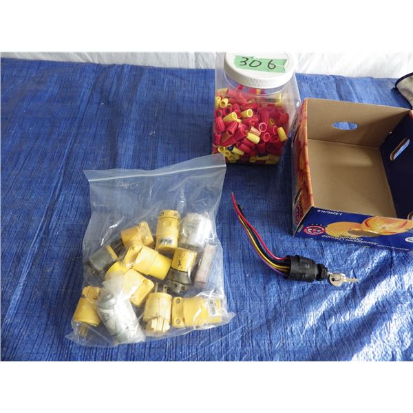 electrical marrettes and Electrical plug ends