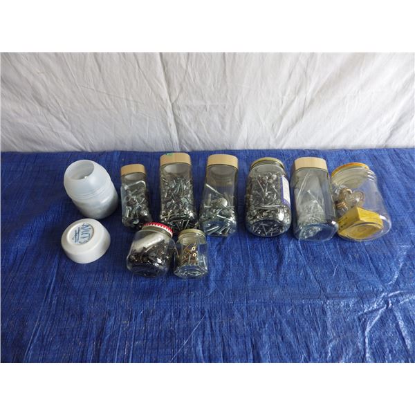 assorted screws and bolts