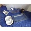 Image 1 : glass bowl and tableware