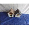 Image 1 : Hand painted decorative birdhouses