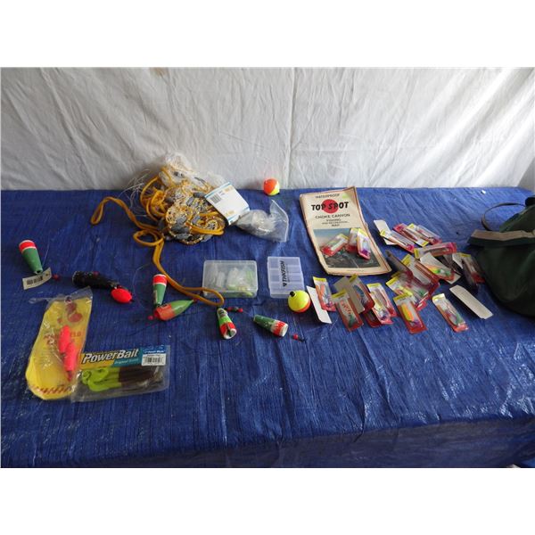 fishing lures etc