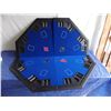 Image 8 : World Poker Tour: Clock, card shuffler, Insulated cooler, Folding poker table & MORE