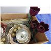Image 4 : candle holders and decorative items