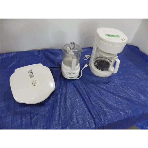 lean mean fat grilling machine , Coffee maker, Electric food chopper