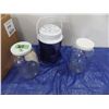 Image 1 : glass jars etc