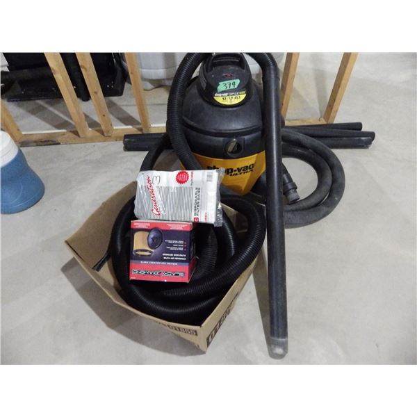 12 Gallon Shop Vac with accessories