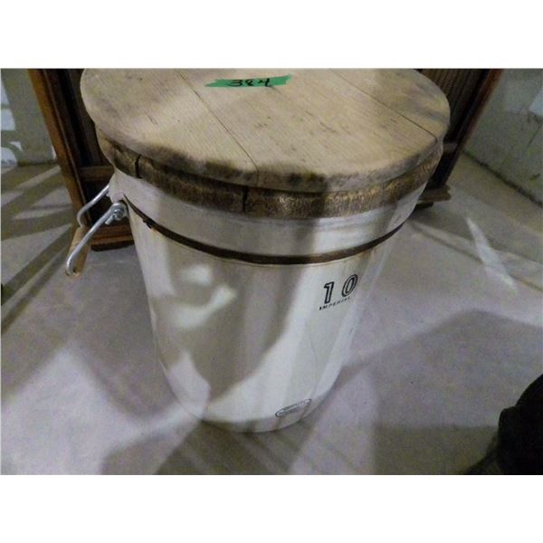 Medalta 10 gallon stoneware crock