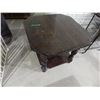 Image 1 : wood end table