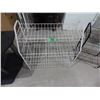 Image 1 : white wire shoe rack