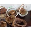 Image 3 : lot of decorative Wicker baskets