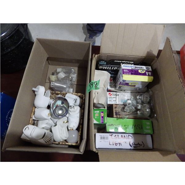 light bulbs and assorted air freshener holders