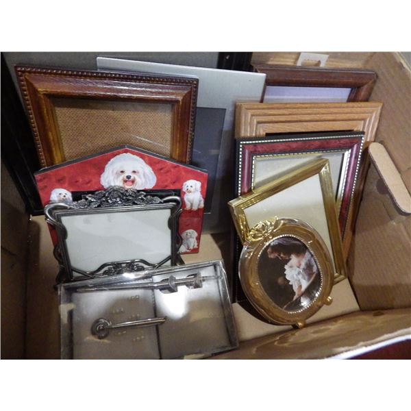 assorted picture frames