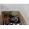 Image 3 : canning lids, sealing rings and misc glass jars