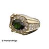 Image 1 : Elvis Presley Custom 4 1/2 carats Diamond/Tourmaline Ring