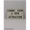 Image 1 : Coming Soon A New Attraction Sign