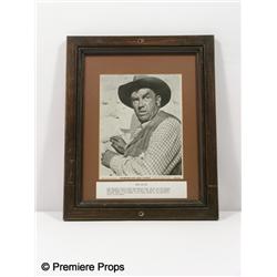 Men Who Shot Library Valance Framed Photo