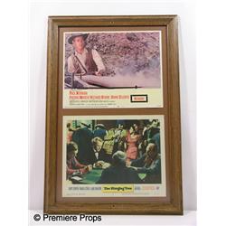 "Hombre" and "The Hanging Tree" Framed Poster Cards