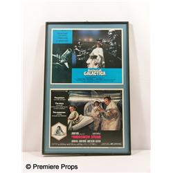 "Battlestar Gallactica" and "The Andromeda Strain" Framed Poster Cards