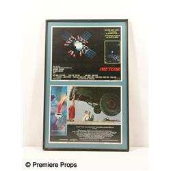 "Meteor" and "Superman" Framed Poster Cards