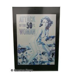 "Attack of the 50 Ft. Woman" Framed Poster
