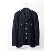 Image 1 : British Metropolitan Police Uniform Jacket Fortrel Wool Blend Silver Crown Buttons