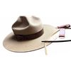 Image 2 : RCMP Stetson-Style Felt Hat with Leather Band and Chin Strap
