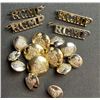 Image 1 : RCMP Shoulder Badges Set of 4 with 9 Small and 4 Large RCMP Buttons by Gaunt London