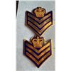 Image 3 : RCMP Badges Lot: 7 Corporal Pins, 4 Sergeant Pins With Crown, 2 Cap Crests
