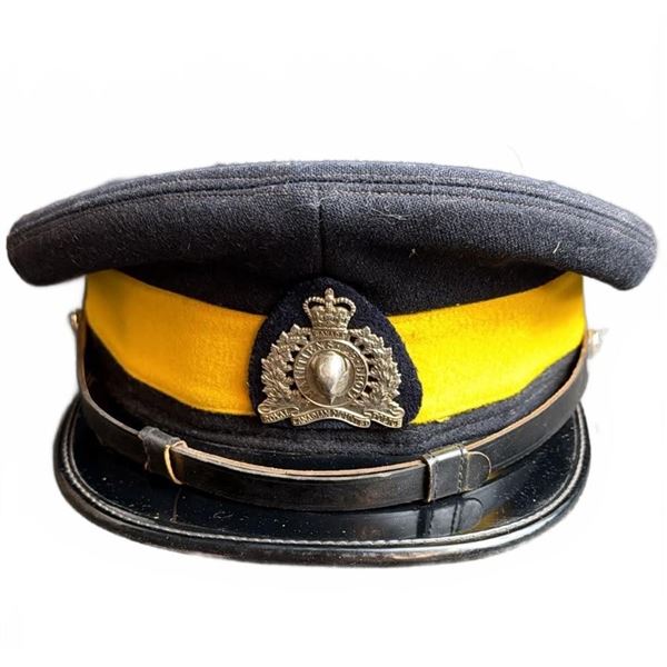 RCMP Dress Cap by Wm. Scully Ltd. Dated September 1965 Size 7 5/8