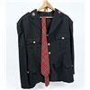 Image 1 : Edmonton Police Service Dress Uniform Jacket, Badge, Buttons, and Tartan Tie
